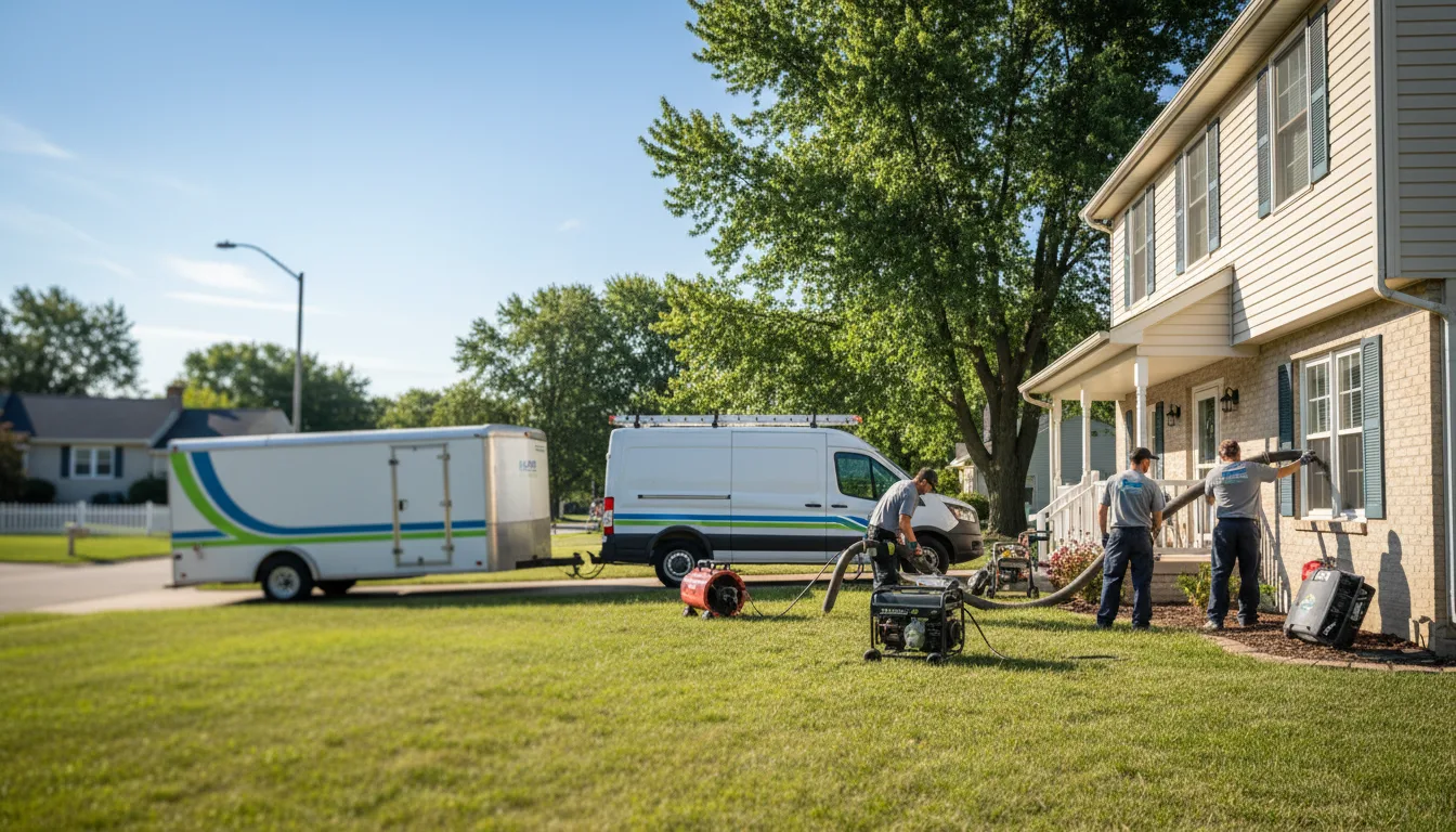 Flooded Basement Restoration And Cleanup With Repair in Snyder, CO near me